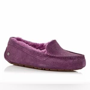 UGG Ansley Metallic Spots Slippers | Pinot Noir | Size: 12